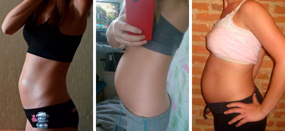 Фото живота на 20 неделе беременности фото